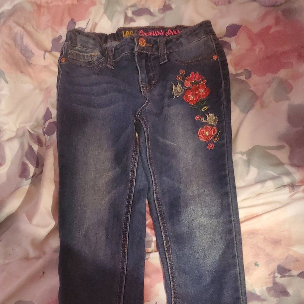 Girls lee jeans